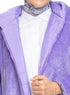 Lilac Long Double Face Jacket - Khotwh